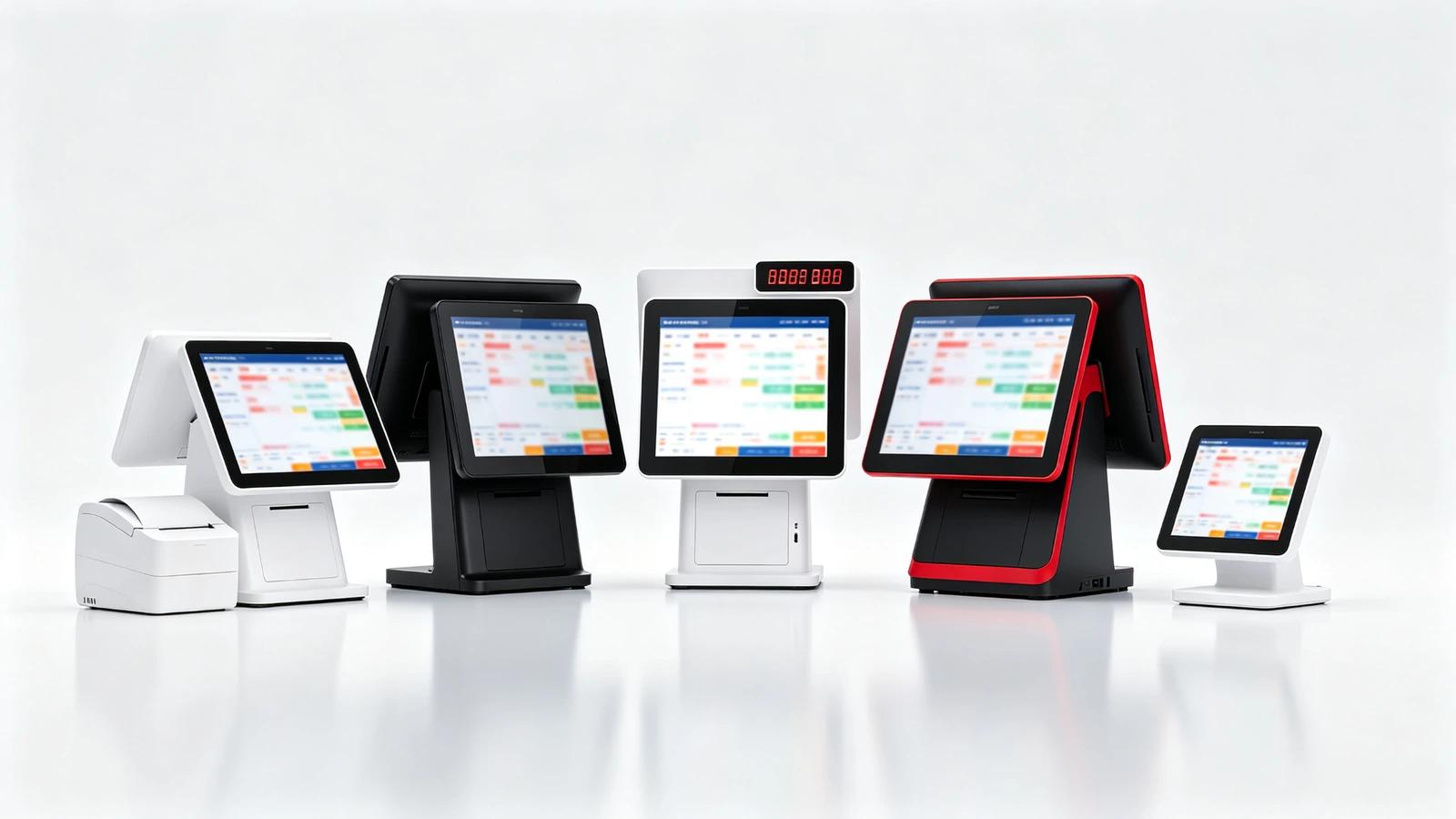 Qtenboard POS terminal full product lineup