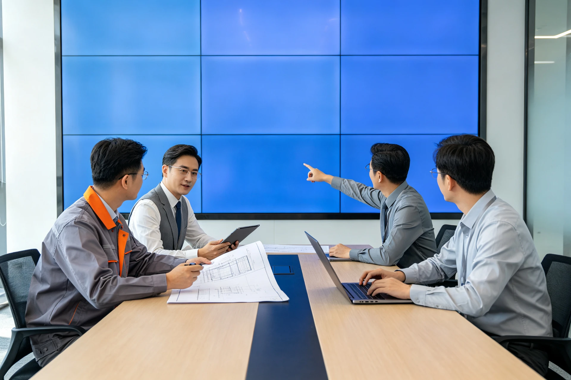 Qtenboard液晶拼接屏满足集成商采购IT运营不同项目决策需求