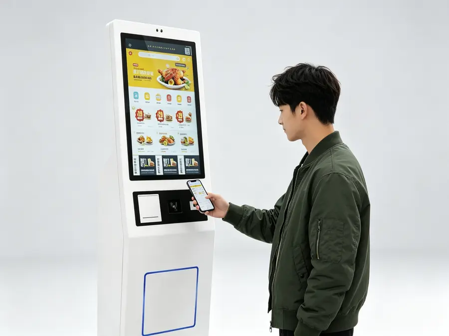 顾客手机扫码支付