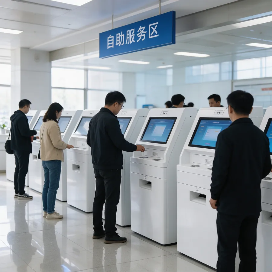 政务自助服务区批量部署