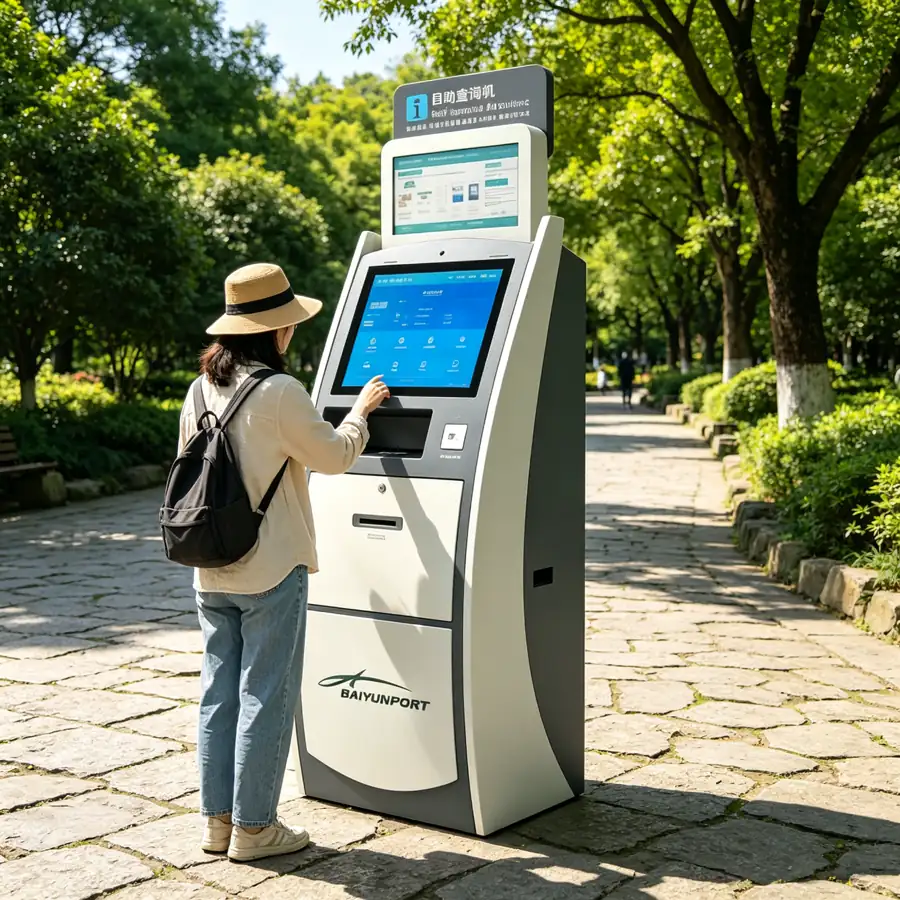 景区公园自助查询应用场景