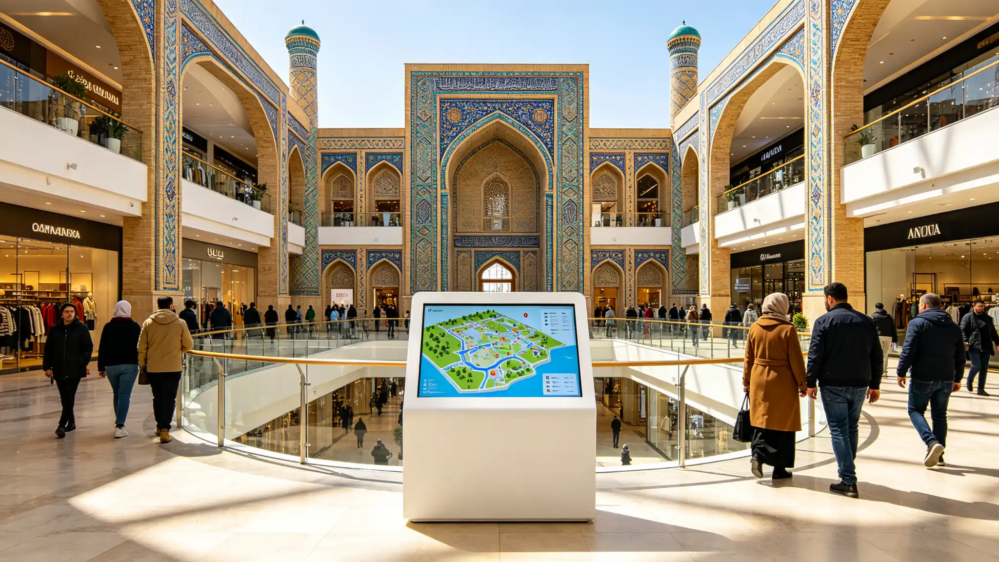 乌兹别克斯坦商场导视项目 Uzbekistan Mall Wayfinding