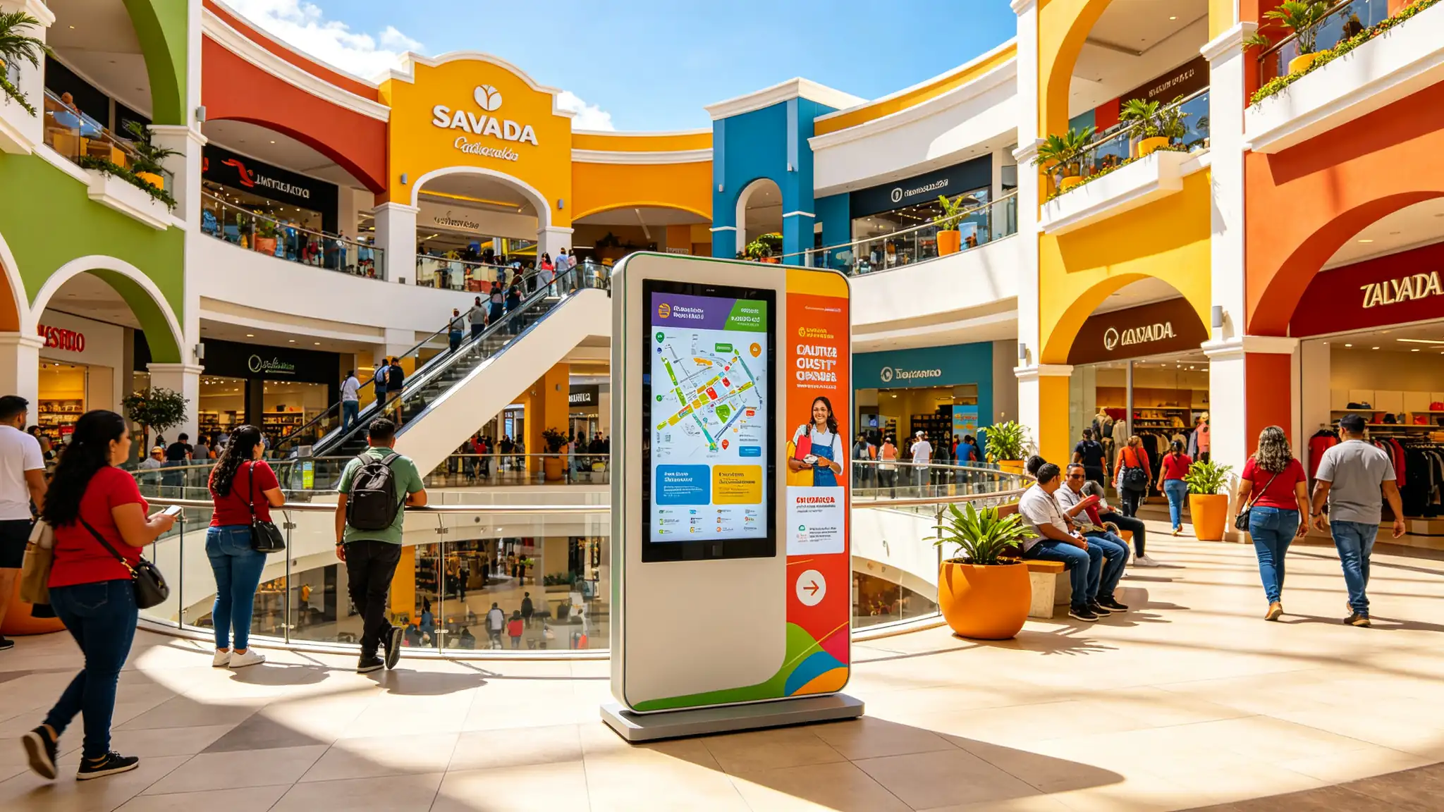 萨尔瓦多商场导视项目 El Salvador Mall Wayfinding